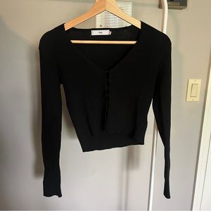 Black sweater shirt